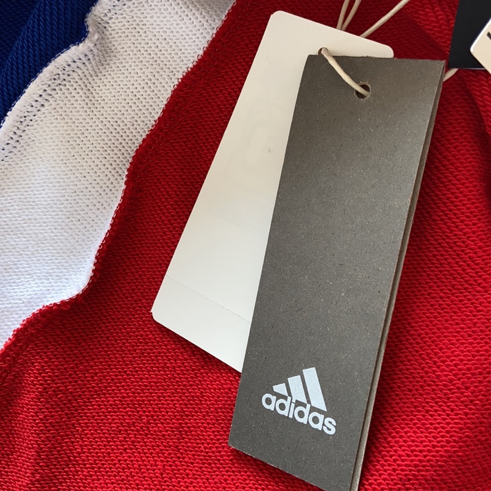 New Adidas track Zip-Up Hoodie Sweatshirt - Picture 10 of 14